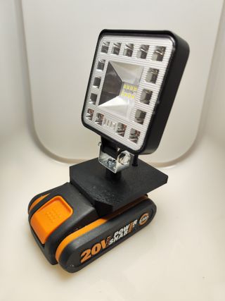 FOCO LED DE 69W PARA BATERÍAS WORX POWER SHARE
