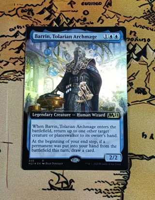 CARTA MAGIC FOIL - BARRIN, TOLARIAN ARCHMAGE