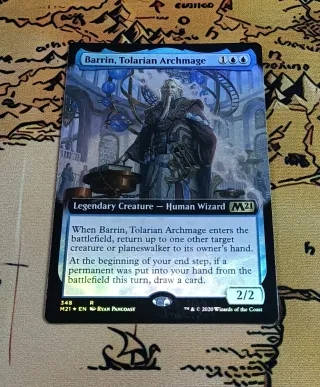 CARTA MAGIC FOIL - BARRIN, TOLARIAN ARCHMAGE