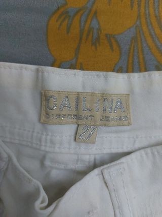 Pantalone bianco donna