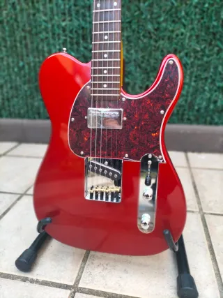 G&L Tribute ASAT Bluesboy Candy Apple Red