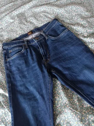 Pantalones vaqueros Lee azules
