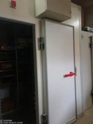 Cámara de congelación industrial