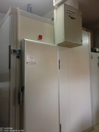 Cámara de congelación industrial