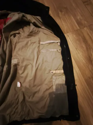 Abrigo Geographical Norway Negro XXXL