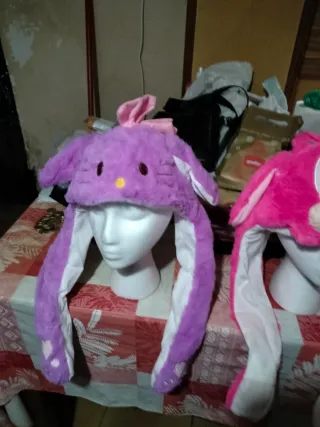Gorros con orejas que se mueven y luz