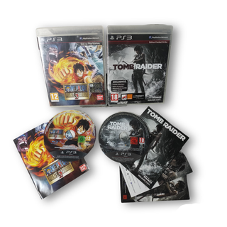 Tomb Raider + One piece pirate warriors 2 per PS3