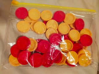 Gettoni gioco per ricambio Forza 4 non MB