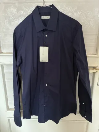 Camicia uomo Paoloni blu taglia M