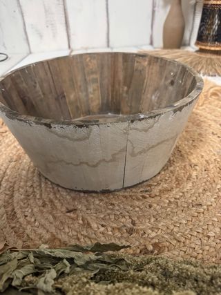 Cuenco Newborn Madera Rústico