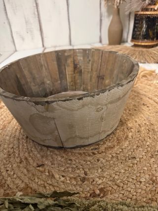 Cuenco Newborn Madera Rústico