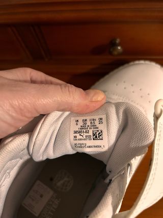 Zapatillas Puma Carina Blancas Talla 39