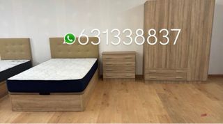 Canapé, Cabezal, Mesita y Armario envio gratis