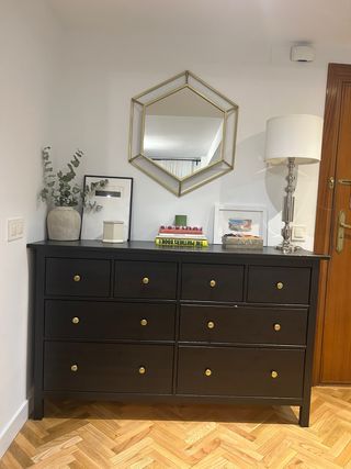 Cómoda Ikea Hemnes Negra