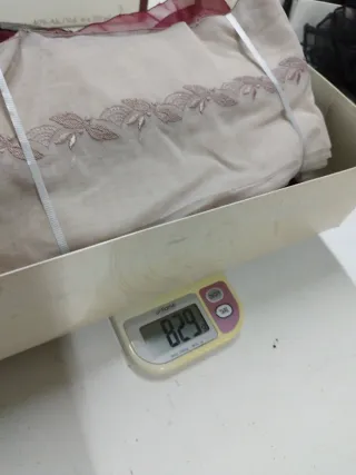 Lote Rosa 5 Tiras de marquiset bordado central