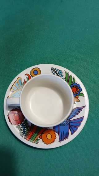 Tazzina caffè Acapulco villeroy & Boch con piattin