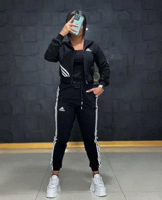 Chándal Adidas Mujer Blanco