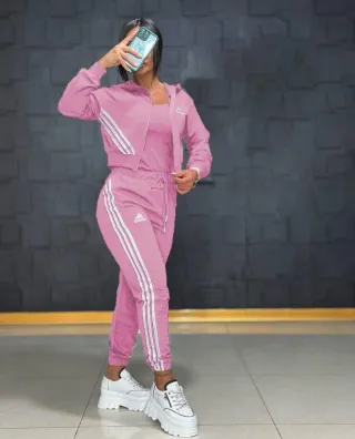 Chándal Adidas Mujer Blanco