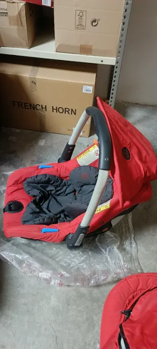 3 piezas, Carro de bebé, maxicoxi y capazo Jane