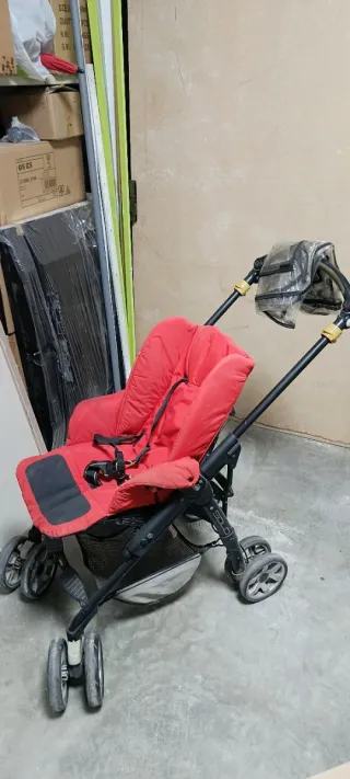 3 piezas, Carro de bebé, maxicoxi y capazo Jane