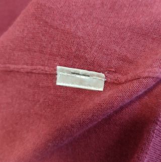 Jersey Massimo Dutti M Burdeos Seda y Cachemira