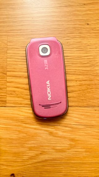 Móvil Nokia 7230 Rosa y Plateado
