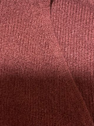 Jersey burdeos Mango con cinturón