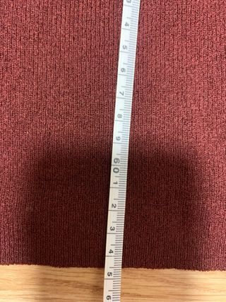 Jersey burdeos Mango con cinturón