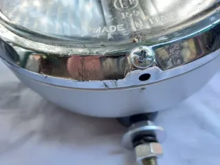 Coppia Fari Carello Cromati