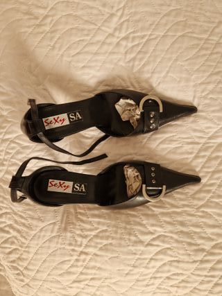 Zapatos de piel negros para fiesta o casual