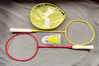 Juego de raquetas de bádminton