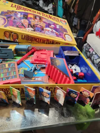 Juego de mesa La Herencia de Tía Ágata año 1996