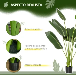 Planta artificial grande