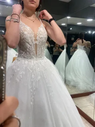 Vestido de Novia Blanco Encaje