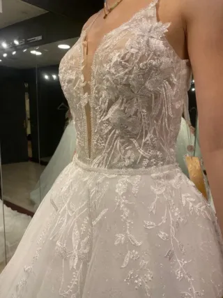 Vestido de Novia Blanco Encaje