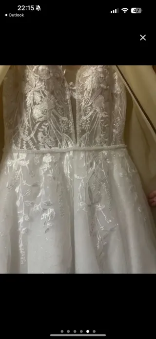 Vestido de Novia Blanco Encaje