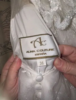 Vestido de Novia Blanco Encaje
