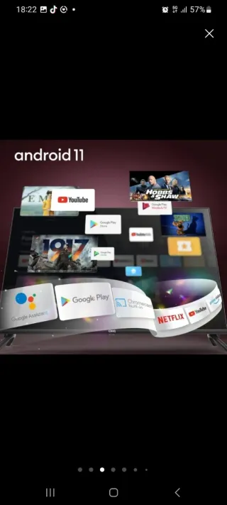 CHIQ SMART TV L32G7LX de 32 pulgadas