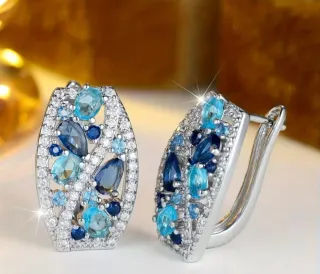 Conjunto Colgante, Pendientes y Anillo