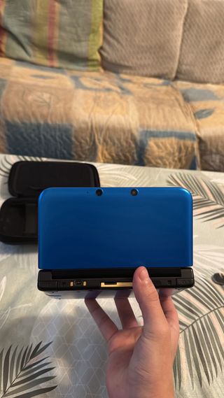 Nintendo 3DS XL azul edición Mario Bros