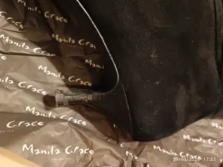 Stivali Manila Grace n.37 camoscio e pelle