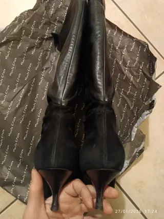 Stivali Manila Grace n.37 camoscio e pelle