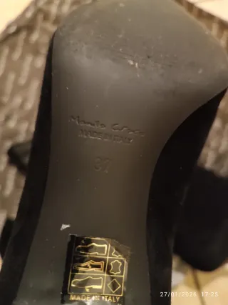 Stivali Manila Grace n.37 camoscio e pelle