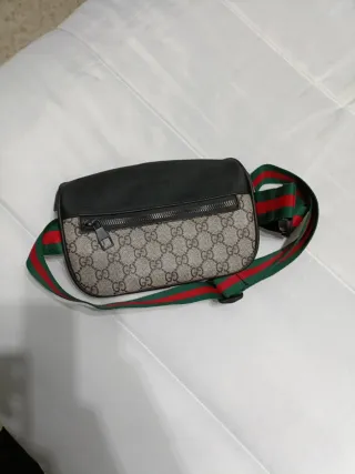 Riñonera Gucci GG Beige/Marrón