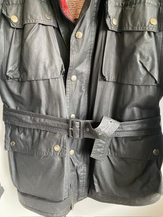 Cazadora Garibaldi Vintage Negra