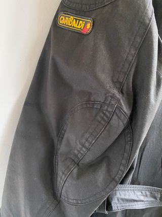 Cazadora Garibaldi Vintage Negra