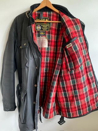 Cazadora Garibaldi Vintage Negra