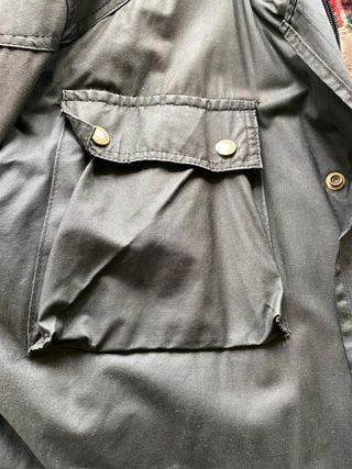 Cazadora Garibaldi Vintage Negra