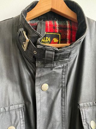 Cazadora Garibaldi Vintage Negra
