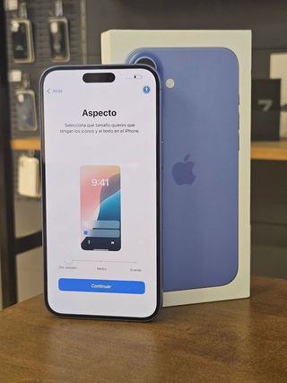 IPHONE 16 PLUS 128GB BLU BATTERIA. 100% 2 CICLI